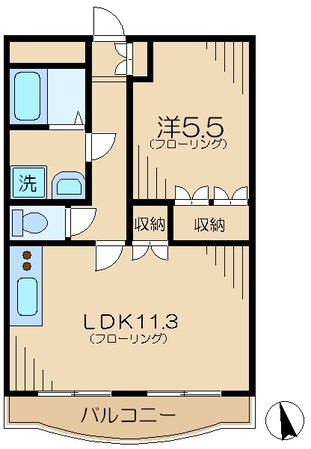 花町コマの物件間取画像